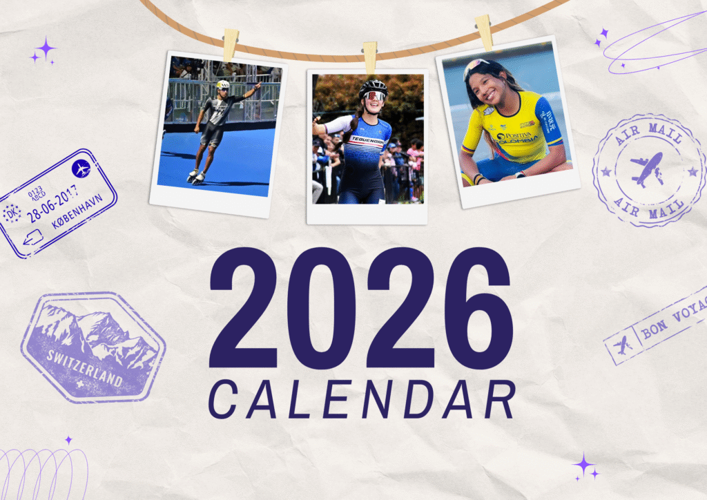Calendario nacional e internacional de patinaje para todo el 2026